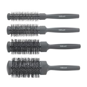 Sibel Round Thermic x4 Brush Kit